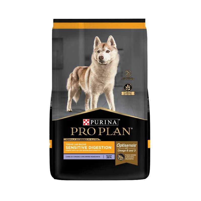 PRO PLAN ADULTO DIGESTIVE SENSITIVE CORDERO GRAIN FREE X 3.5 KG