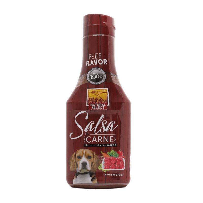 SALSA NATURAL SELECT CARNE/PERRO X 220ML