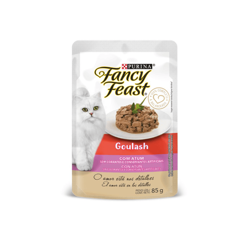 FANCY POUCH GOULASH ATÚN 85 GR