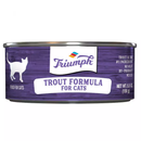 Comida Húmeda Para Gato Triumph Cat Lata Wild Trucha 156 Gr