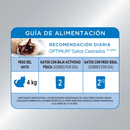 Comida Húmeda Para Gato Optimum Castrado Pollo 85 Gr