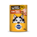 Comida Húmeda Para Perro Pedigree Pouch High Protein Pollo y Cerdo 85 Gr