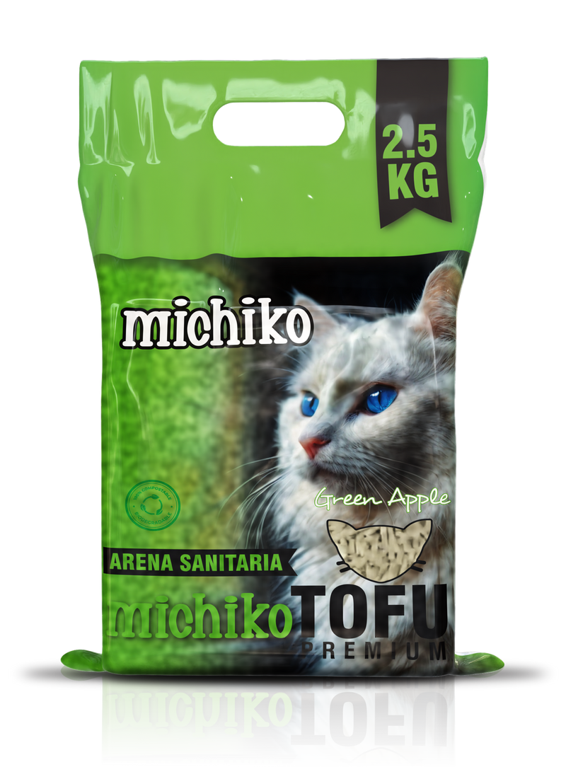 Arena Michiko Tofu Ecológica Manzana x 2.5 kg