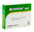 Medicamento Para Perro y Gato Azimelox 200 Mg Sobre X 6 Tabletas