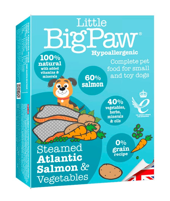 LITTLE BIG PAW DOG SALMON & VEGETALES 150 GR