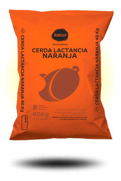 Cerda Lactancia Naranja x 40 kg