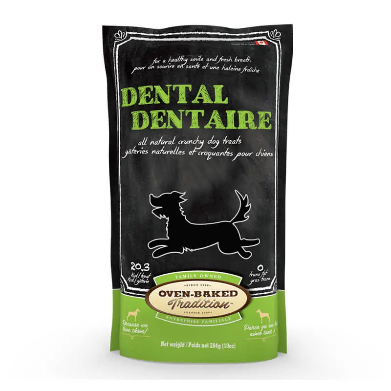 OVEN BAKED TRADITION DOG TREAT DENTAL 283 GR