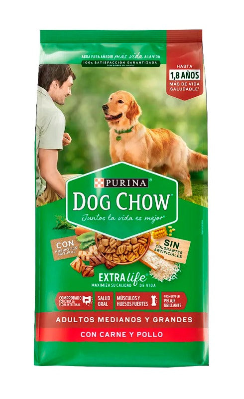 DOG CHOW ADULTOS RAZAS MEDIANAS Y GRANDES