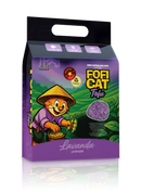 Arena para Gato Foficat Tofu Lavanda 2.5 kg