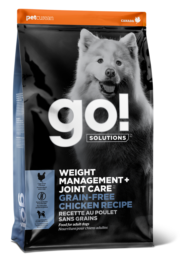 GO! WEIGHT MANAGEMENT + JOINT CARE Receta de Pollo para Perros