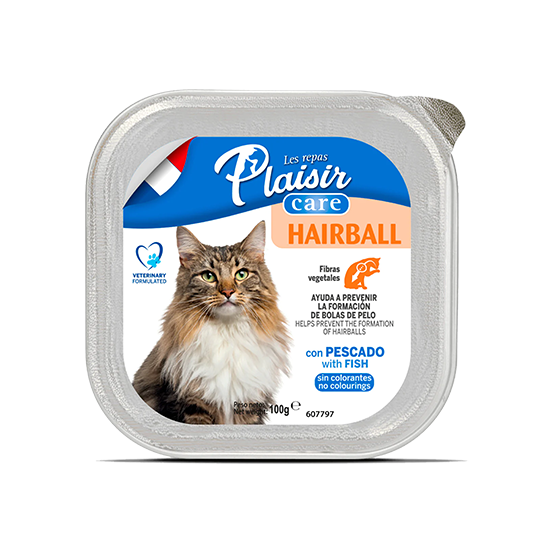 PATE PLAISIR CAT HAIRBALL  100 GR