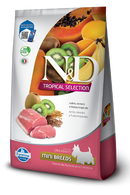 Comida para Perro Adulto Mini  N&D Tropical Suino 2.5 kg
