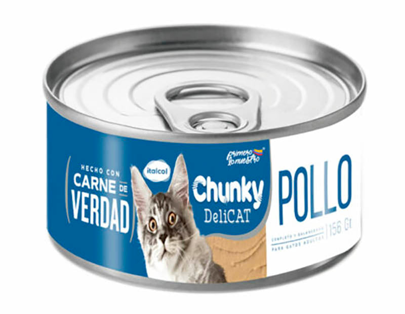 CHUNKY DELICAT POLLO 156 GR LATA