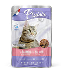 Comida Húmeda Para Gato Adulto Pouch Plaisir Cat Salmon 100 Gr