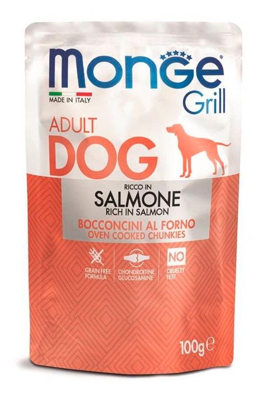 MONGE GRILL SALMON X 100 GR