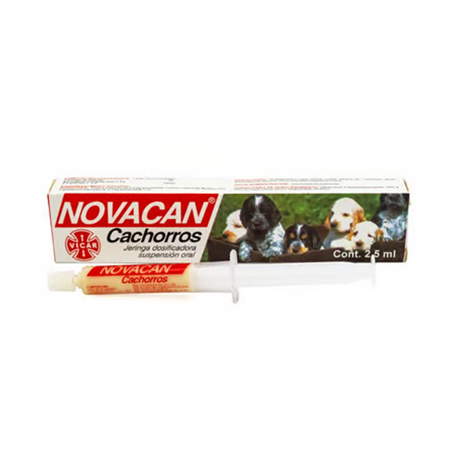 NOVACAN CACHORROS ORAL JERINGA X 2.5 ML