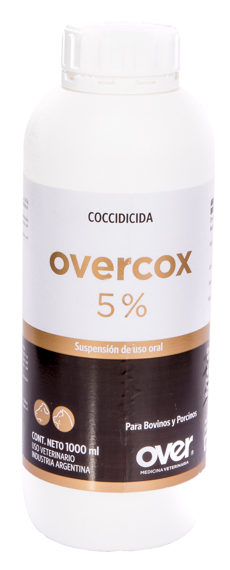 OVERCOX 5% ORAL FCO X 500 ML