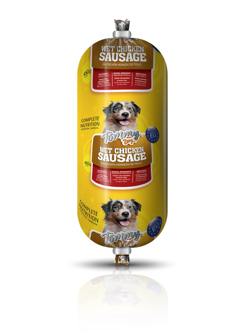 Snack Para Perro Tommy Salchichón For Dog Pollo x 450 g