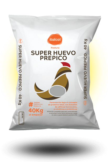 ITALCOL SUPER HUEVO PREPICO Q