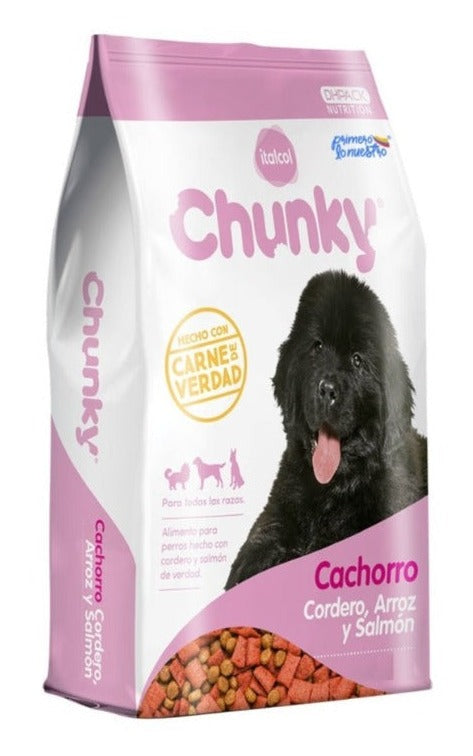 CHUNKY CACHORROS CORDERO, ARROZ Y SALMON