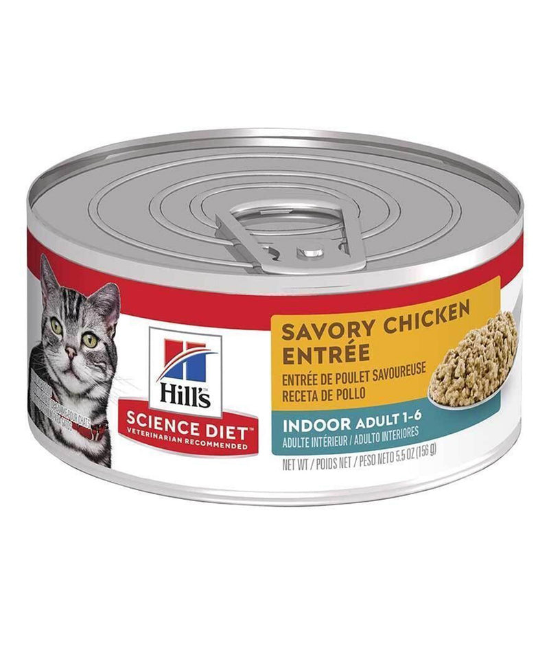 Comida para Gato Hills Indoor Chicken 5.5 Onz