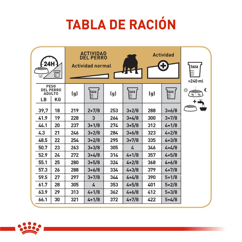 ROYAL CANIN BULLDOG ADULTO