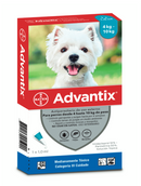 Antipulgas y Garrapatas Para Perro Advantix 1 ML Entre 4 - 10 Kilos De Peso