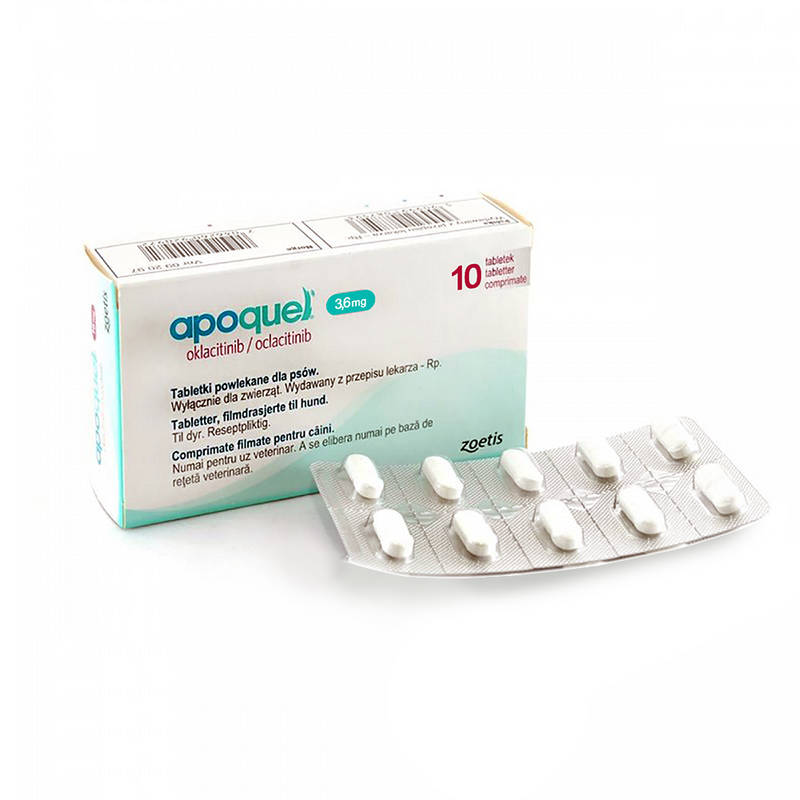 APOQUEL 3,6 MG BLISTER X 10 TAB