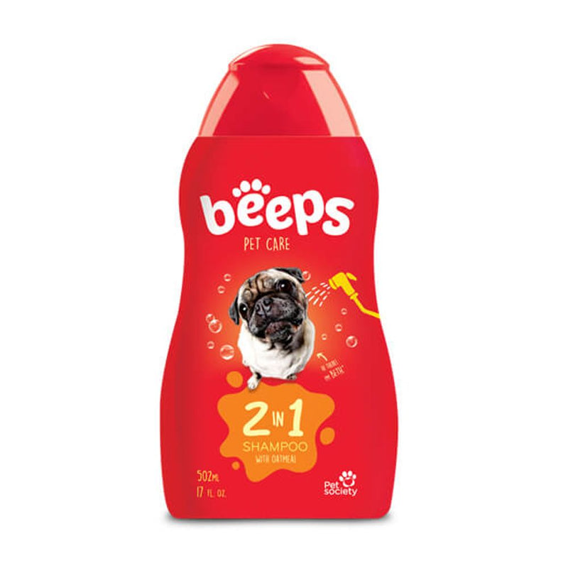 Shampoo para mascotas BEEPS 2 en 1 502ml