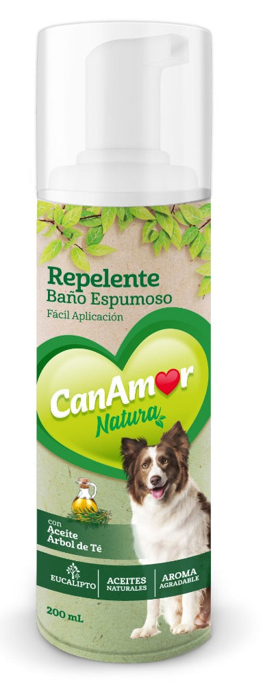 BAÑO ESPUMOSO REPELENTE CANAMOR 200 ML