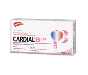 Cardial B para Perro 10mg 20 Tabletas