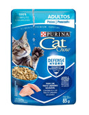 Comida Húmeda Para Gato Cat Chow Pouch Ad Pescado X 85 Gr