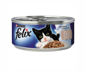 FELIX LATA FILETE PAVO/QUESO  X  156 GRAMOS