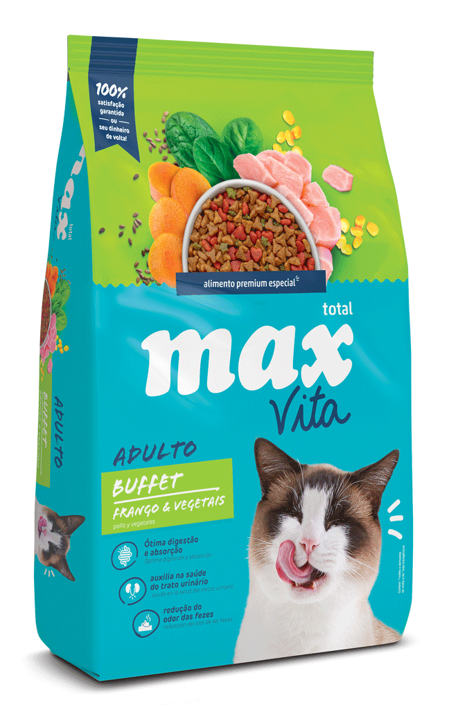 MAX CAT VITA ADULTO BUFFET FRANGO Y VEGETALES