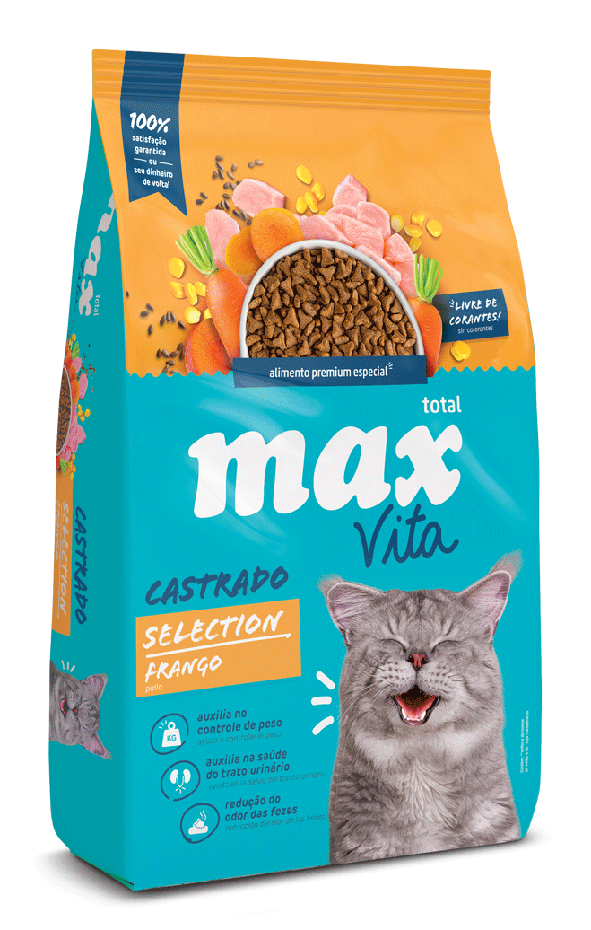 MAX CAT VITA CASTRADO SELECTION FRANGO