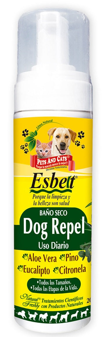 BAÑO SECO DOG REPEL X 200 GR