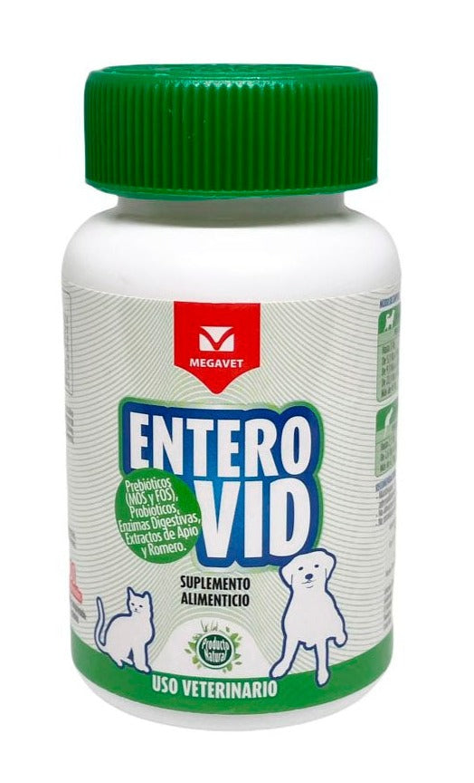 ENTEROVID X 30 TABLETAS