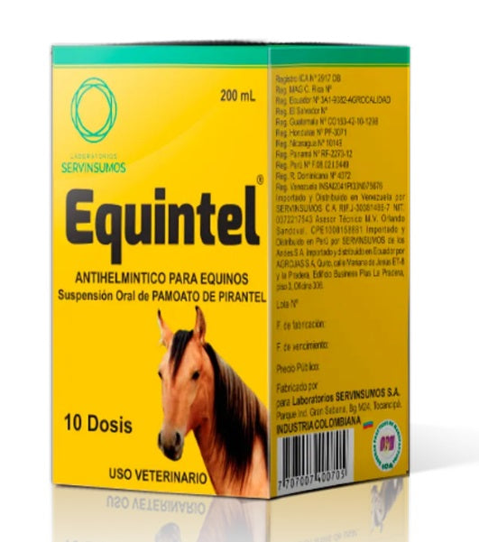 EQUINTEL ORAL FCO X 200 ML