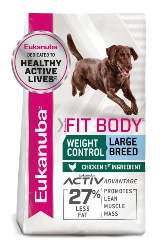 EUKANUBA LARGE ADULT FIT BODY X 13.6 KG