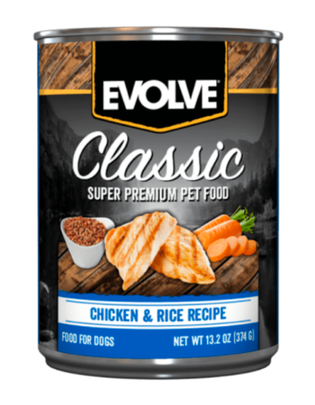 EVOLVE DOG LATA CHICKEN 13.2 OZ