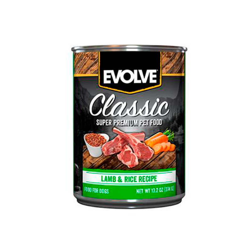 EVOLVE DOG LATA CORDERO 13.2 OZ