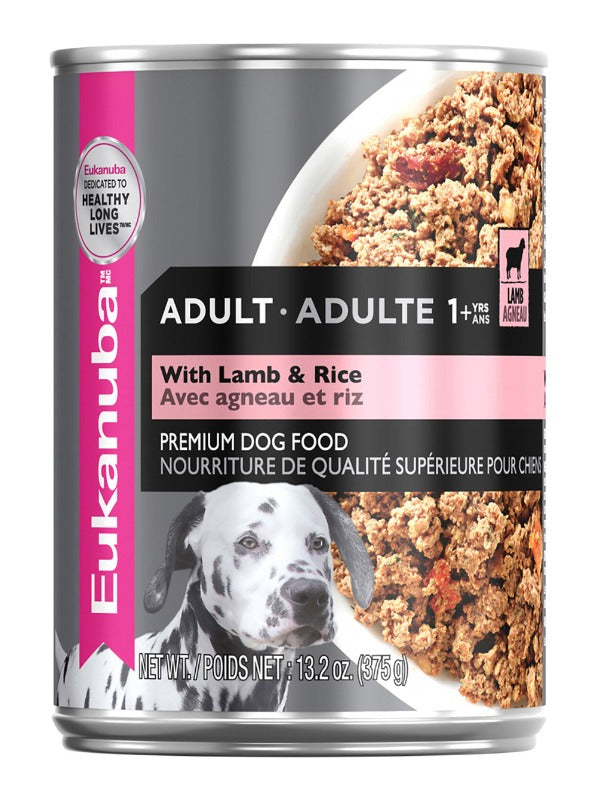 EUKANUBA LATA ADULTO LAMB & RICE X 375 GR