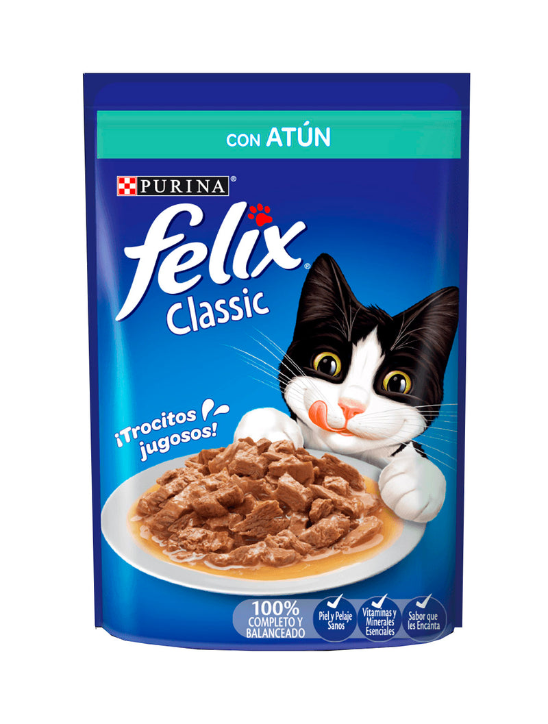 FELIX POUCH ADULTO ATUN CLASSIC X 85 GR