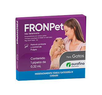 FRONPET GATOS X 0.32 ML (2-8 KL)