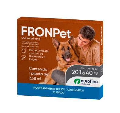 FRONPET PERROS X 2.68 ML (20.1-40KL)