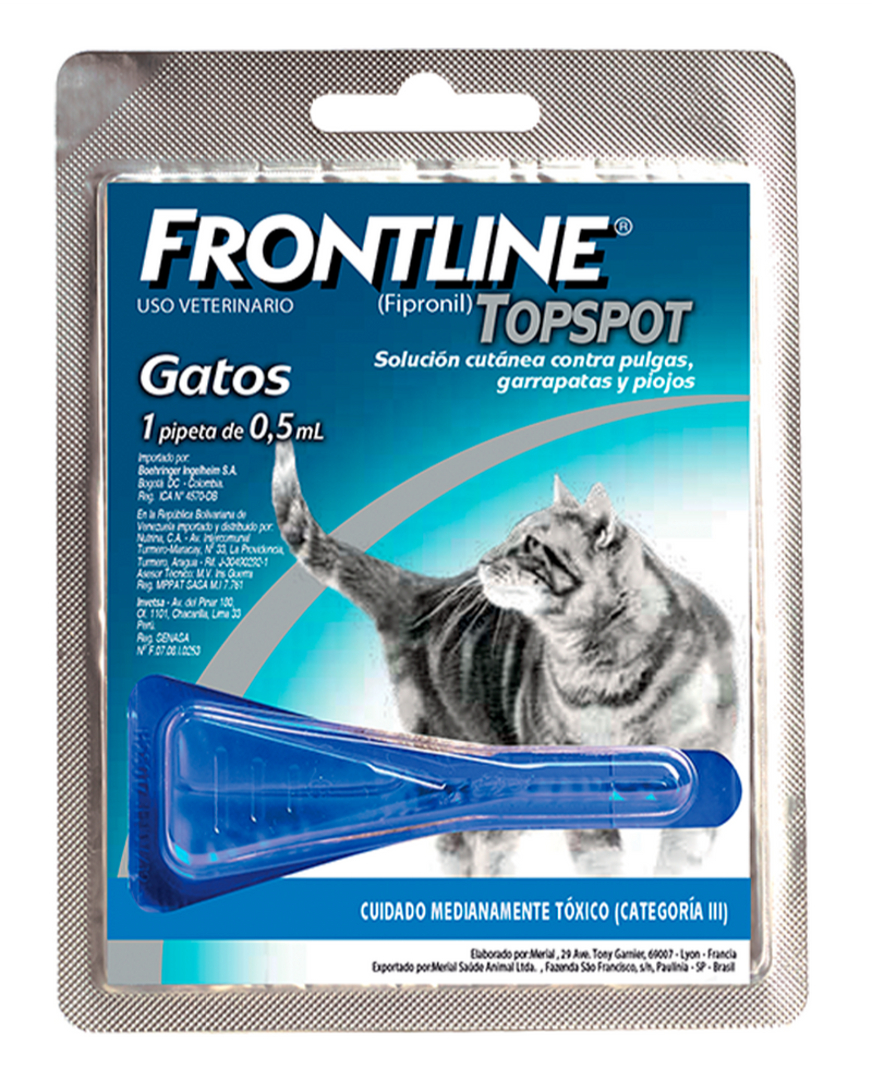 FRONTLINE TOP SPOT GATOS (0.5)