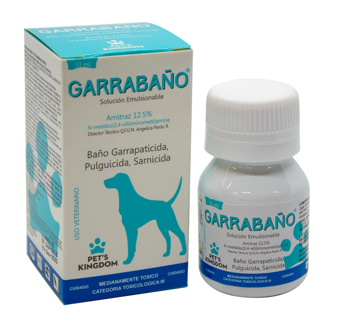 GARRABAÑO PETS FCO X 33 ML