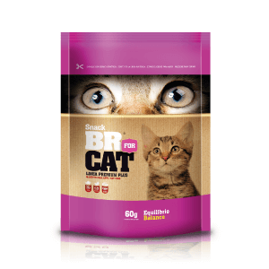 BR FOR CAT SNACK EQUILIBRIO OMEGA 3 Y 6 X60 GR