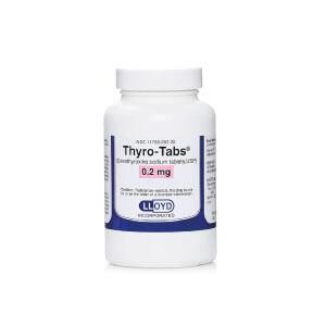 ThyroTabs 0.2 mg x 120 tabletas