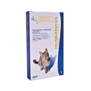 REVOLUTION PARA GATOS (2.5 A 7.5 KILOS)